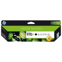 Hewlett-packard HP no.970XL Black Ink Cart. for Officejet Pro X series (9.200pages) / CN625AE Tintes printeru izejmateriāli