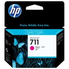 Hewlett-packard HP no.711 Magenta Ink Cartridge 29-ml / CZ131A Tintes printeru izejmateriāli