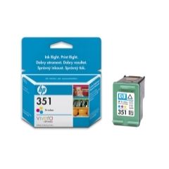 Hewlett-packard HP no.351 Tri-colour Inkjet Print Cartridge with Vivera Inks / CB337EE