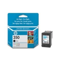 Hewlett-packard HP no.350 Black Inkjet Print Cartridge with Vivera Ink / CB335EE