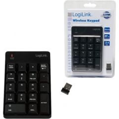 LogiLink Keyboard Keypad Wireless 2.4GHz