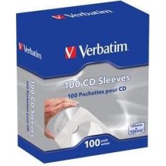 Verbatim CD PAPER SLEEVES 100 PACK