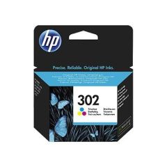 HP No.302 ink cartridge Tri-color F6U65AE (Ir veikalā) Tintes printeru izejmateriāli