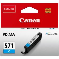 INK CARTRIDGE CYAN CLI-571/0386C001 CANON Tintes printeru izejmateriāli