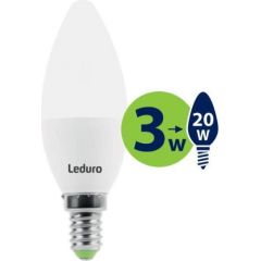 Light Bulb|LEDURO|Power consumption 3 Watts|Luminous flux 200 Lumen|2700 K|220-240V|Beam angle 360 degrees|21130