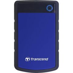 Transcend External HDD 4TB USB3 25H3B 2.5'', Triple shock protection system