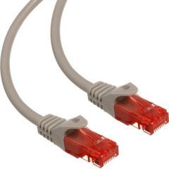 Maclean MCTV-300S Patchcord UTP cat6 Cable plug-plug 0,5m silver