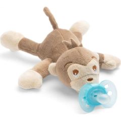 Philips Avent plīša rotaļlieta Mērkaķītis ar Ultra soft māneklīti 0–6 mēn. - SCF348/12