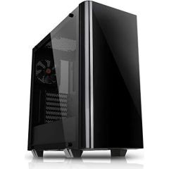 Case|THERMALTAKE|View 21 Tempered Glass Edition|MidiTower|Not included|ATX|MicroATX|MiniITX|Colour Black|CA-1I3-00M1WN-00