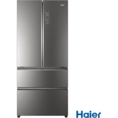 Haier HB18FGSAAA Side By Side, 190cm, A++, Stainless steel