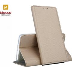 Mocco Smart Magnet Book Case Grāmatveida Maks Telefonam Nokia 9 PureView Zeltains
