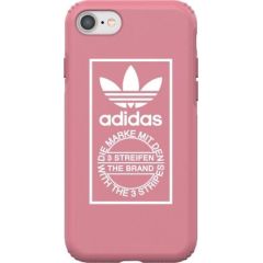 Adidas Snap Case Plastikāta Apvalks Priekš Apple iPhone 7 / 8 Rozā (EU Blister)