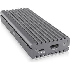 Raidsonic IcyBox External enclosure for M.2 NVMe SSD, USB 3.1 Type-C, Grey