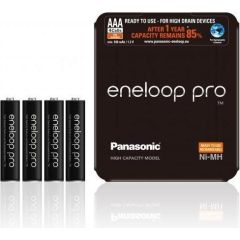 Panasonic Eneloop Pro R03/AAA 930mAh, 4 Pcs, Sliding pack