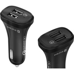 Evelatus Quick Car Charger QCC02  Black