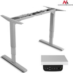 Maclean MC-763 Electric Sit-Stand Desk Frame elektriski regulējams galds