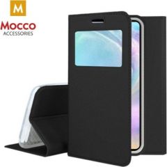 Mocco Smart Look Case Чехол Книжка с Окошком для телефона Samsung M105 Galaxy M10 Черный