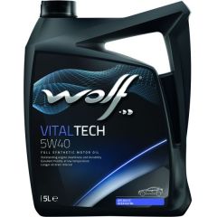 Wolf VITALTECH 5W40 5L API SN/CF, ACEA A3/B4-12
