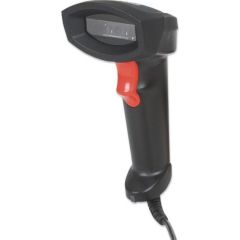 Manhattan 1D CCD Barcode Scanner 50 cm scan depth red LED USB IP54 Svītrkodu skeneri (barcode scanners)