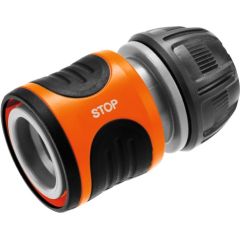 Gardena Savienojums ar STOP 13MM (1/2")-15MM (5/8") Šļūtenes savienojums