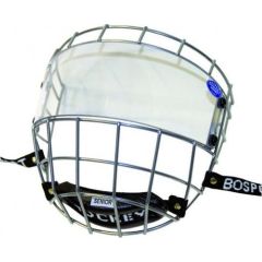 Hejduksport Uniplexi Face Protector And Visor hokeja spēlētāja aizsargstikls ar režģi (CageJunior)