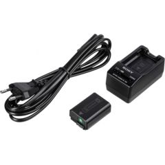 Sony battery + charger ACC-TRW