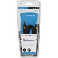 Vivanco cable 3.5mm - 3.5mm 1.5m (46044) Dažādi vadi