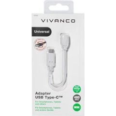 Vivanco adapter USB-C - microUSB (37558)