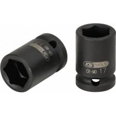 Sešstūra triecienmuciņa 1/2" 22mm, īsā, Kstools Muciņas 