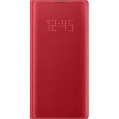 Samsung Galaxy Note 10 LED View Case Red