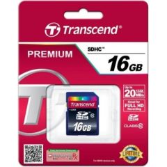 Transcend SDHC 16GB Class 10 Карты памяти