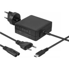 AVACOM CHARGING ADAPTER USB TYPE-C 65W POWER DELIVERY+USB A