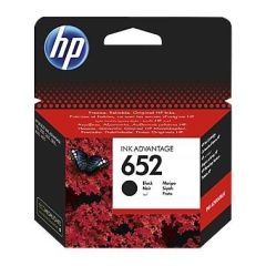Hewlett-packard INK CARTRIDGE BLACK NO.652/F6V25AE HP Tintes printeru izejmateriāli