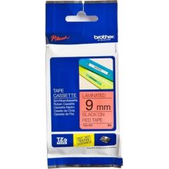 BROTHER TZE421 9 BLACK ON RED Tintes printeru izejmateriāli