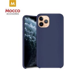 Mocco Ultra Slim Soft Matte 0.3 mm Matēts Silikona Apvalks Priekš Apple iPhone 11 Pro Zils