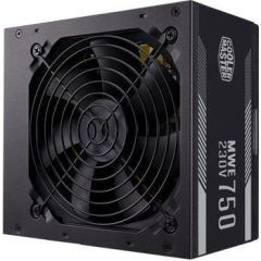 Power Supply|COOLER MASTER|750 Watts|Efficiency 80 PLUS|PFC Active|MTBF 100000 hours|MPE-7501-ACABW-EU