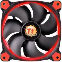 CASE FAN 120MM RED LED/RIING/CL-F038-PL12RE-A THERMALTAKE