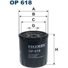 Filtron Eļļas filtrs OP618