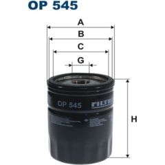 Filtron Eļļas filtrs OP545