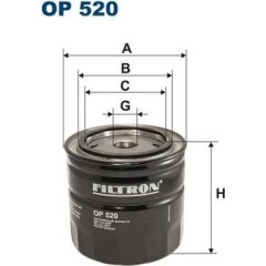 Filtron Eļļas filtrs OP520