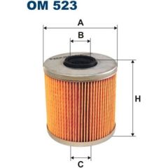 Filtron Eļļas filtrs OM523