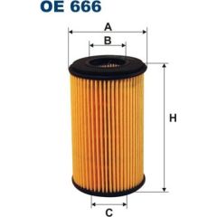 Filtron Eļļas filtrs OE666