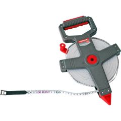 Mērlente  50m stiklašķiedra Proline ar rokt. Mērinstrumenti, Attāluma un līmeņa mērītāji