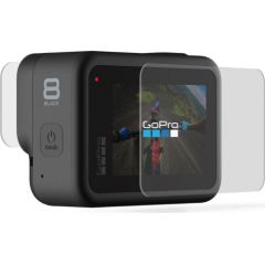 GoPro rūdīta stikla objektīva + ekrāna aizsargi HERO8 Black