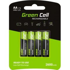 Green Cell 4x Akumulator AA HR6 2600mAh