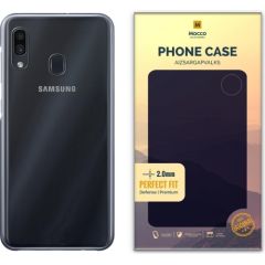 Mocco Original Clear Case 2mm Aizmugurējais Silikona Apvalks Priekš Samsung A305 Galaxy A30 Caurspīdīgs (EU Blister)