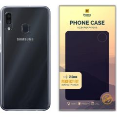 Mocco Original Clear Case 2mm Aizmugurējais Silikona Apvalks Priekš Samsung A305 Galaxy A30 Caurspīdīgs (EU Blister) Neoriģinālie Maciņi