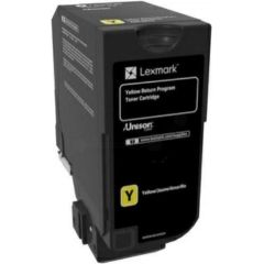 Toner Lexmark 74C2HYE yellow | 12 000 pgs | CS725de / CS725dte Lāzerprinteru izejmateriāli