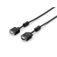 Equip VGA HD15m/HD15f with ferrite core 1.8m cable  