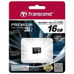 Transcend memory card Micro SDHC 16GB Class 10 UHS-I